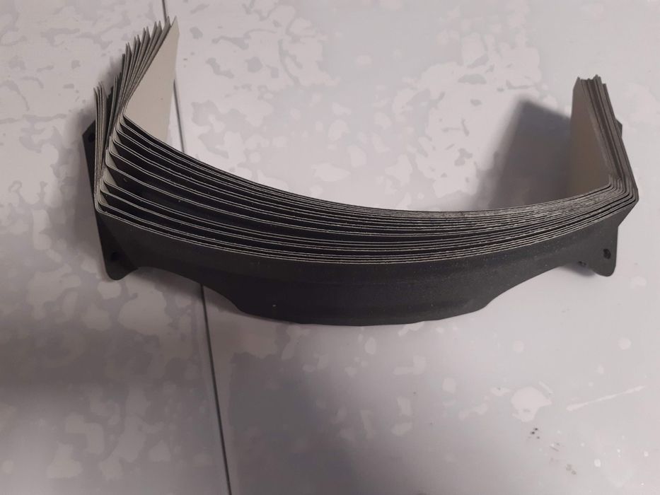 Снігозатримувач підкова/коронка RAL 7024 Графітовий сірий/Графіт