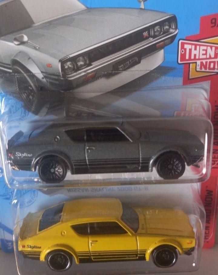 Conjunto 2 - nissan skyline hot Wheels