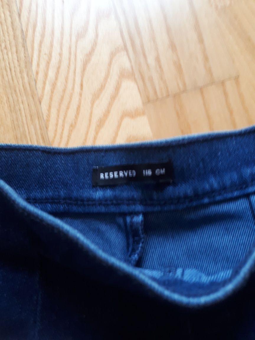 Reserved spódniczka jeans 116/122-128 super