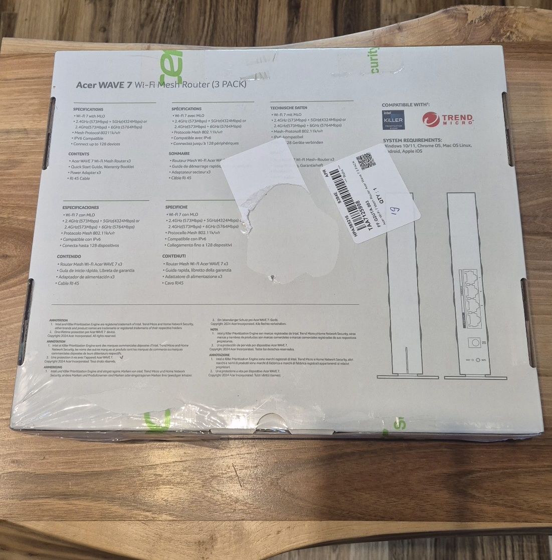 Sprzedam Router Acer Wave 7 Mesh/ 3-pack
