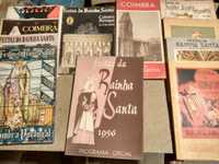 Colecção de programas antigos das festas da Rainha Santa - Coimbra