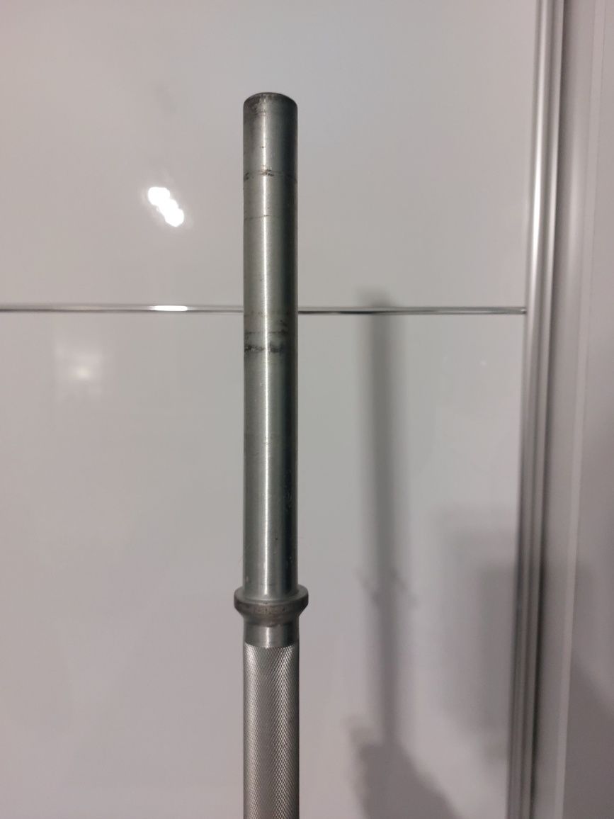 Sztanga/gryf stalowy prosty 155 cm, 28 mm