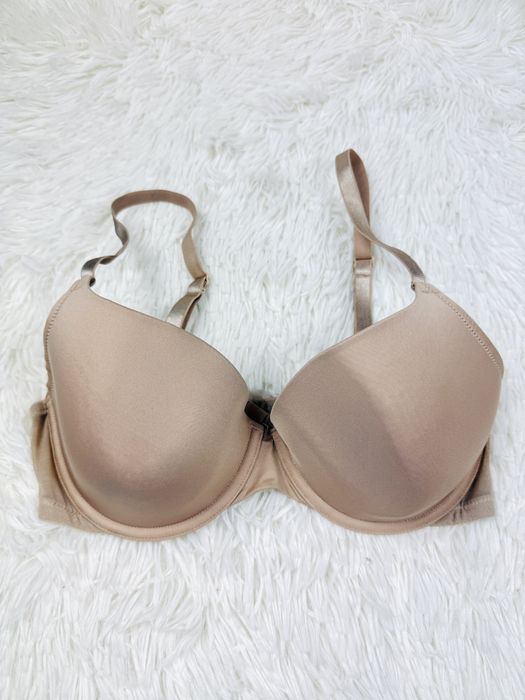 Biustonosz usztywniany 75D beżowy