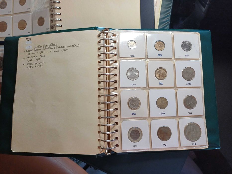 Numismática Coleção Moedas Europa