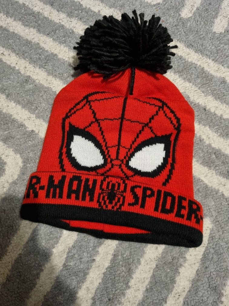 Nowa czapka chłopięca Spider-Man 56 cm