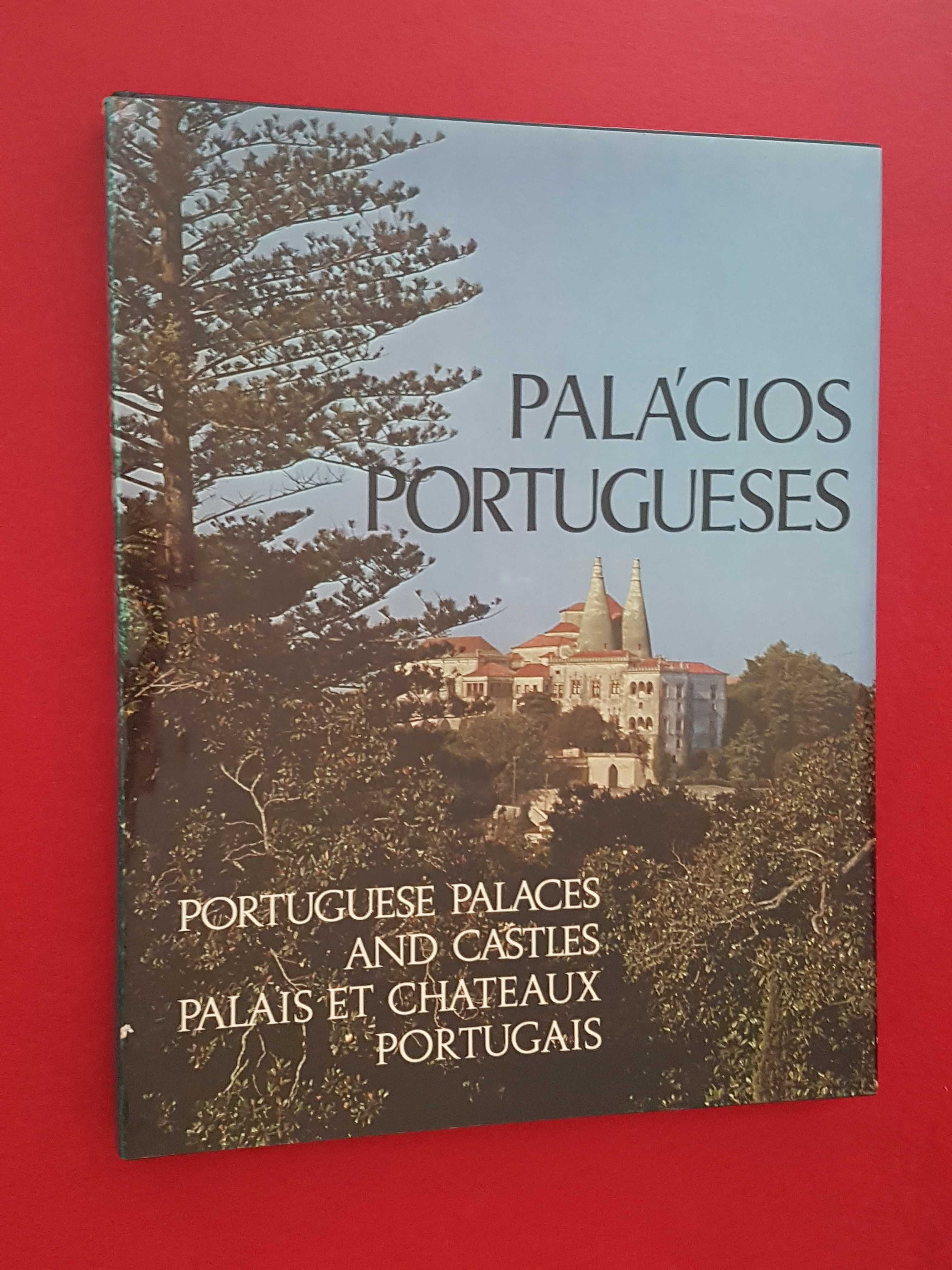 Livro PALÁCIOS Portugueses - Trilingue (português, inglês, francês)