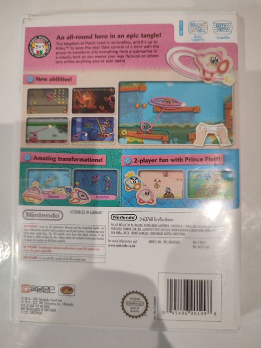 Kirbys Epic Yarn WII Nintendo