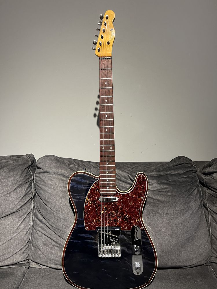 Telecaster Crow kopia Fender gitara lutnicza