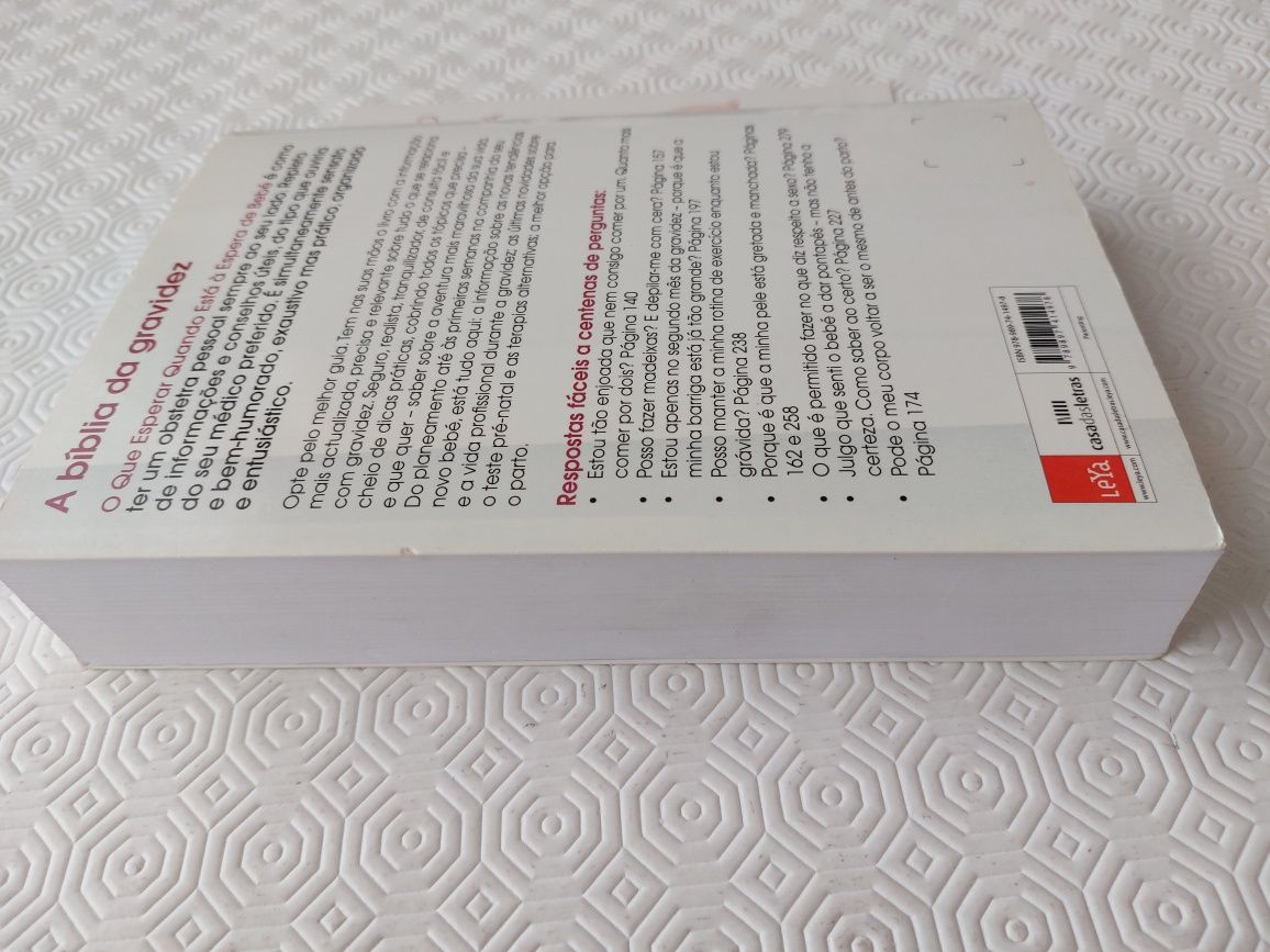 Livro O que esperar quando se está à espera de bebé