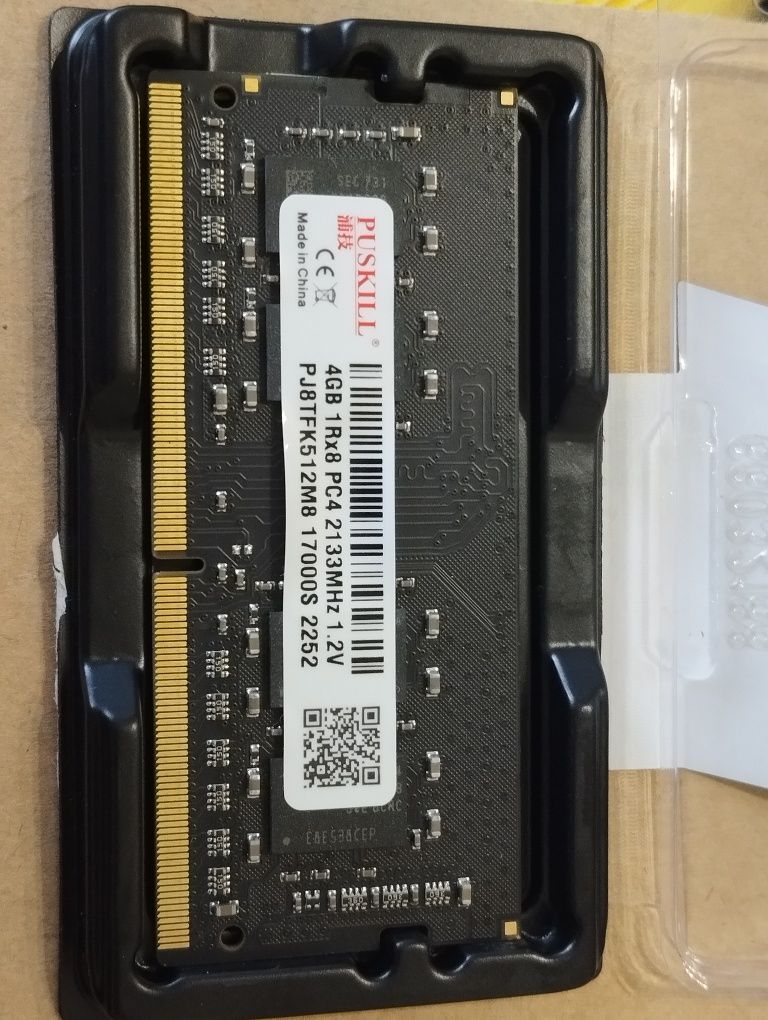 Ноутбучна пам'ять DDR3/DDR4 PC3L 12800S