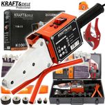 KRAFT&DELE Zestaw Zgrzewarka Rur Zgrzewania Pp Pcv 2900w 230v/50hz