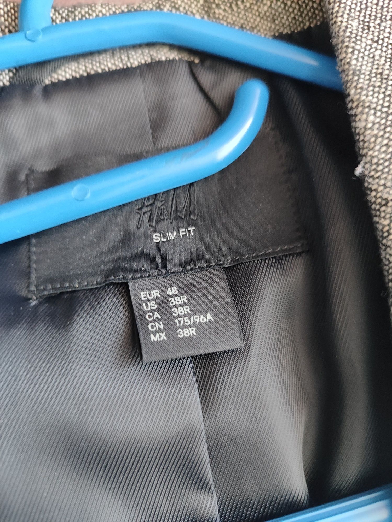 Męska marynarka slim fit H&M