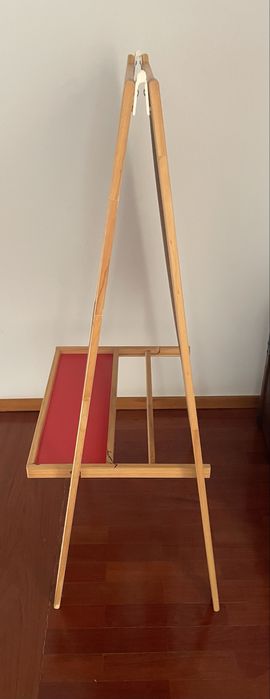 Cavalete, quadro duplo de ardósia/giz ou branco