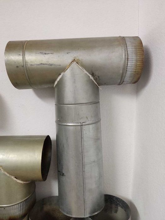 Труба витяжна оцинкована Ø 200мм