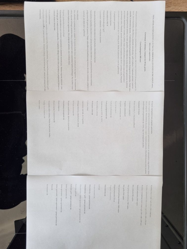 Piekarnik kompaktowy z funkcją mikrofali i grilla Inventum IMC4535GT