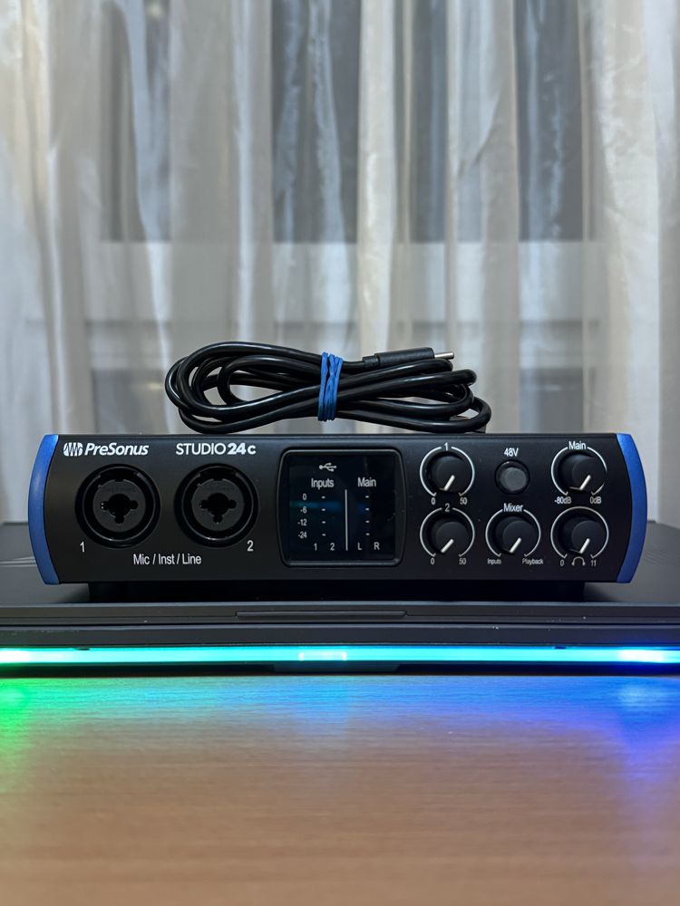 Аудиоинтерфейс Presonus Studio 24c