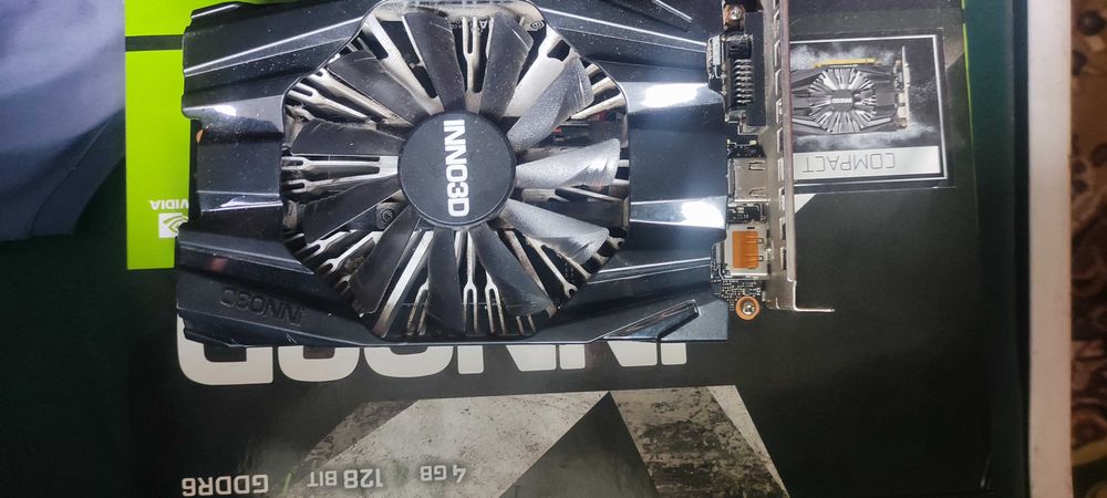 Продам видеокарту  GeForce  INNO3D  1650 SUPER  4GB