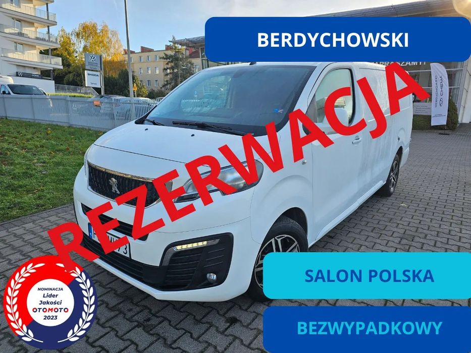 Peugeot EXPERT  Salon Polska, 1 Właściciel, Bezwypadkowy, Serwis, Mechanicznie zadbany