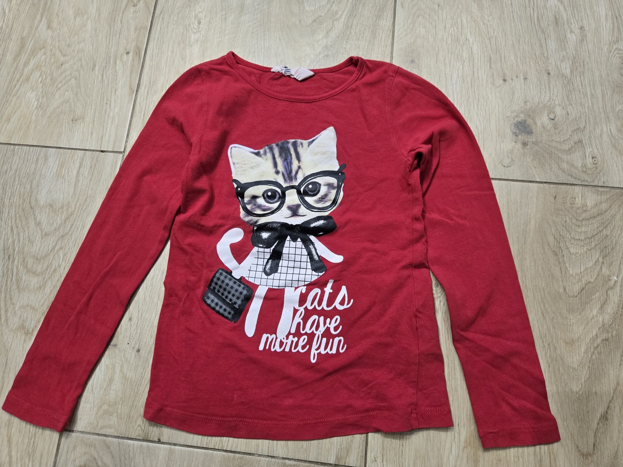 Bluzka H&M kot rozm. 110/116