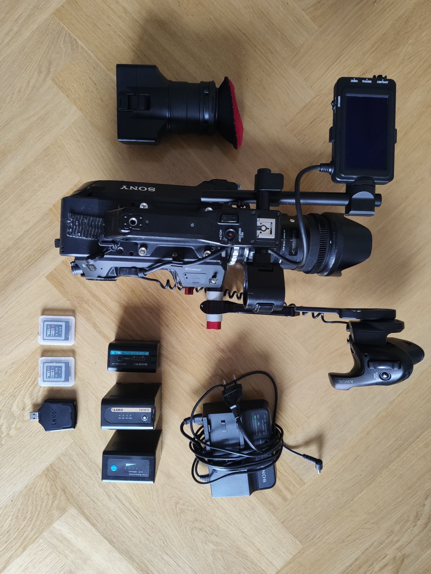 Kamera Sony fs7  zestaw/pudełko