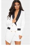 Zara prettylittlething sukienka marynarkowa smokingowa l 40