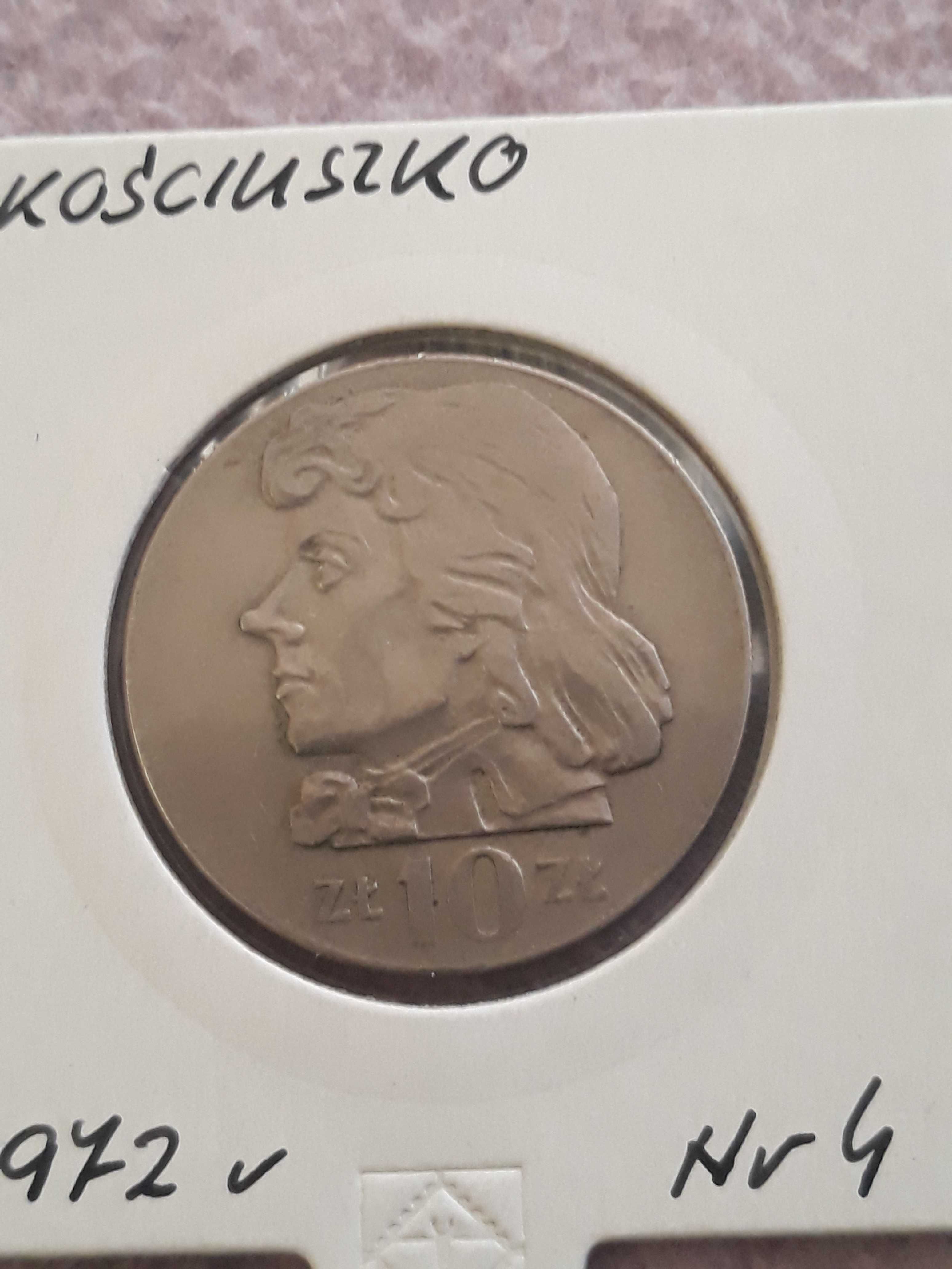 10 zł T. Kościuszko 1972 r - nr 4
