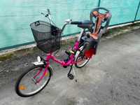 Велосипед складний з дитячим сидінням HATTRICK
