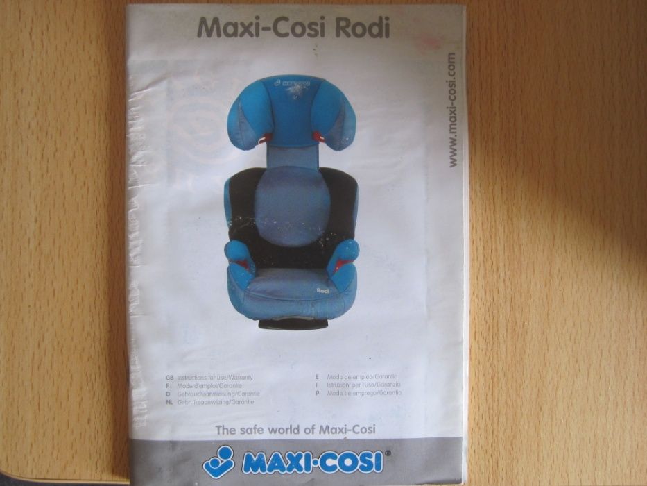 Cadeira Auto Maxi Cosi