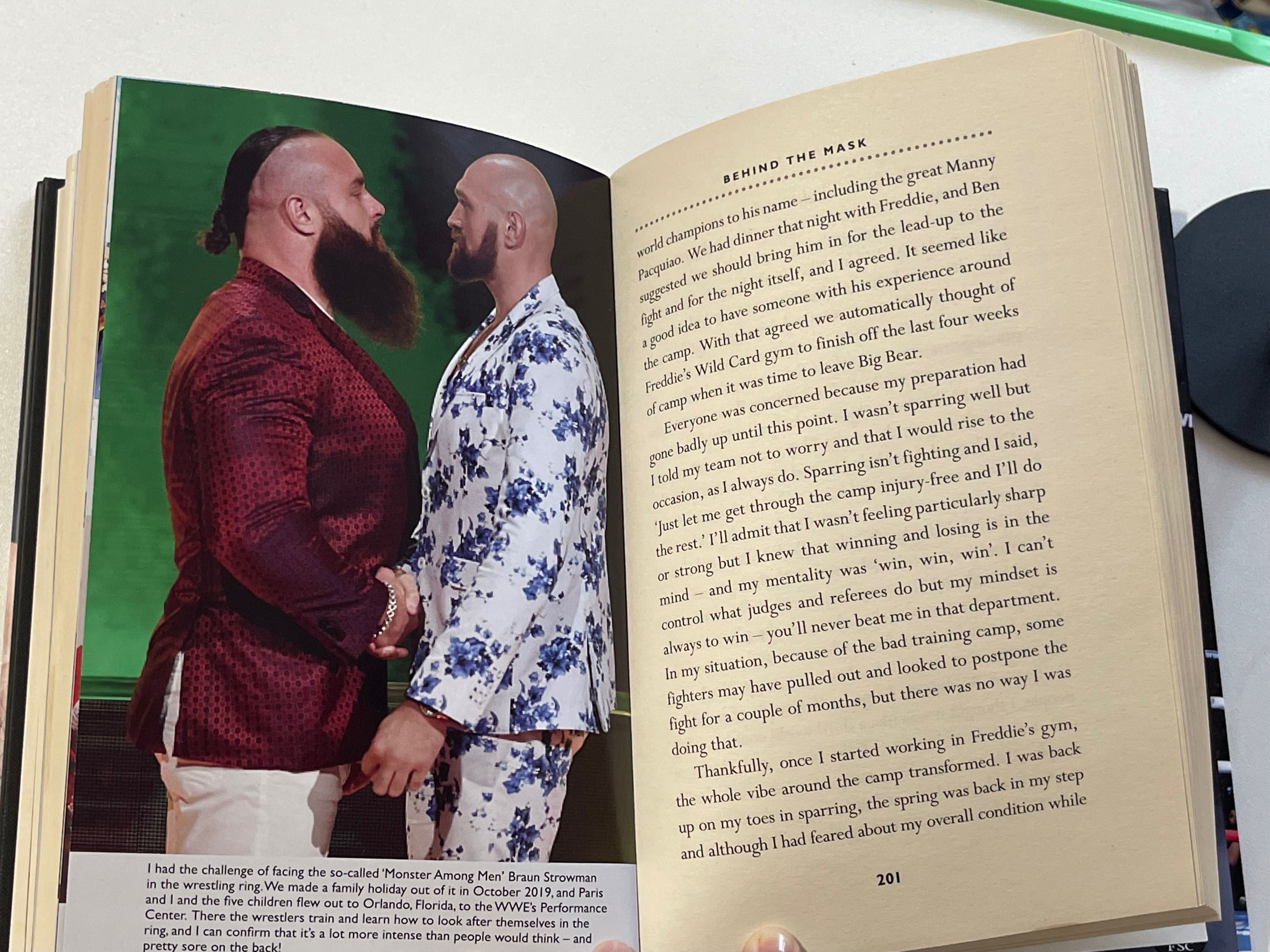 Tyson Fury, Тайсон Ф‘юрі, автобіографія, Behind the Mask. Бокс