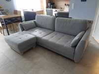 Sofa TIVOLI 3-osobowa rozkładana + hocker/pufa