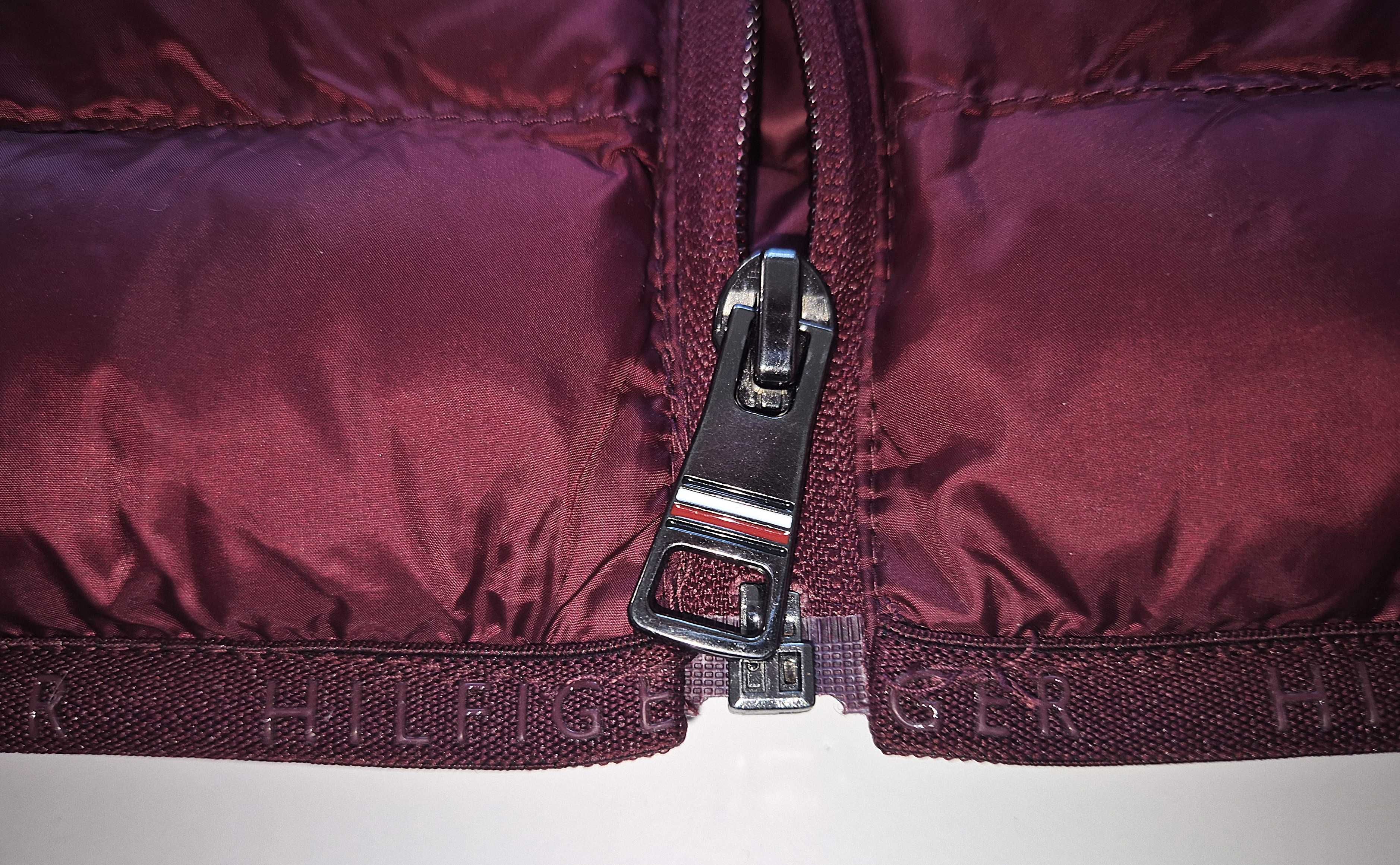 Tommy Hilfiger Regular Fit- kamizelka puchowa rozmiar S - oryginał