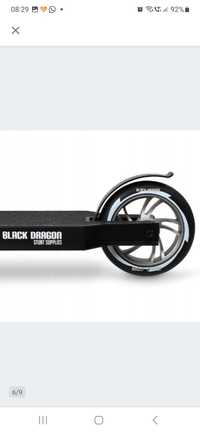 Hulajnoga wyczynowa ABEC-7 BLACK DRAGON Vert Racer Czarny