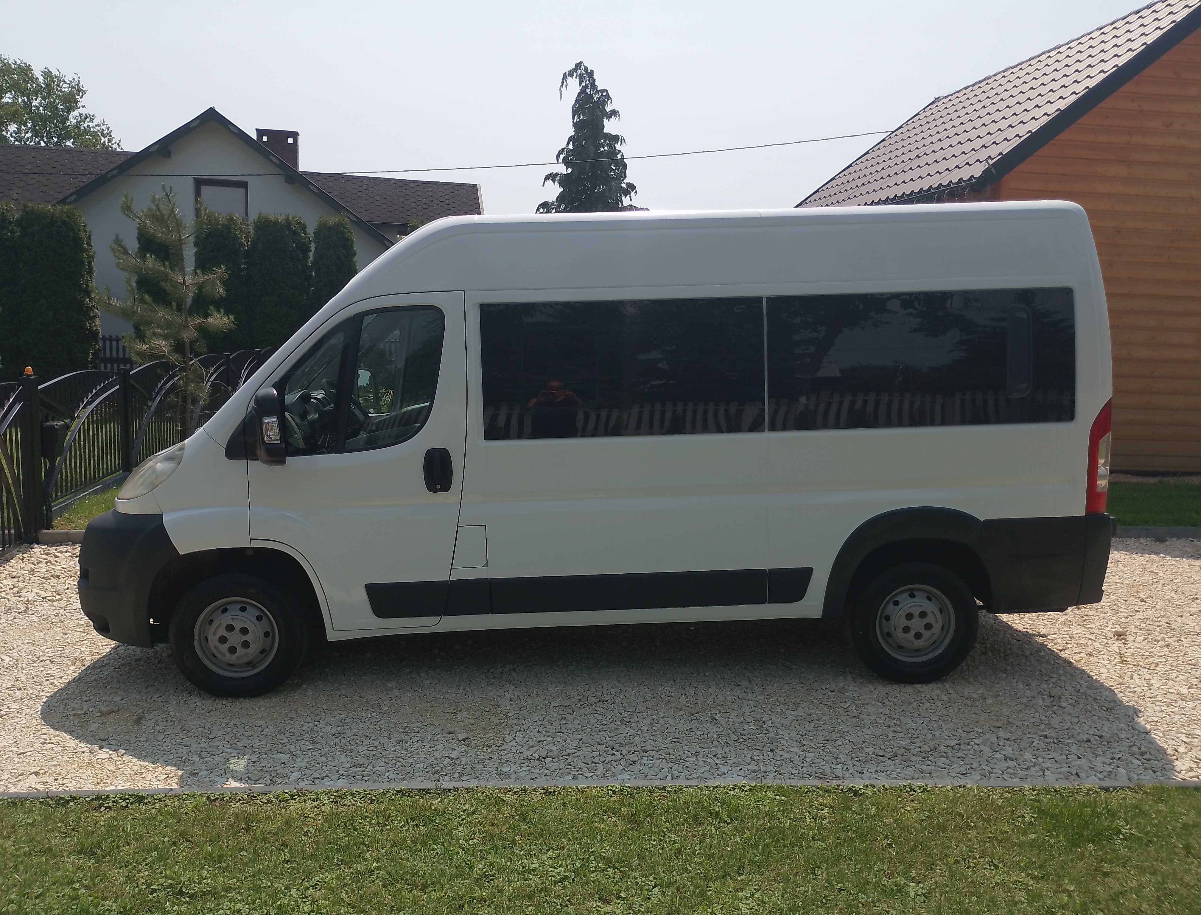 Fiat Ducato 2.2 L2 H2 Hak Klima 3 osobowy przeszklony