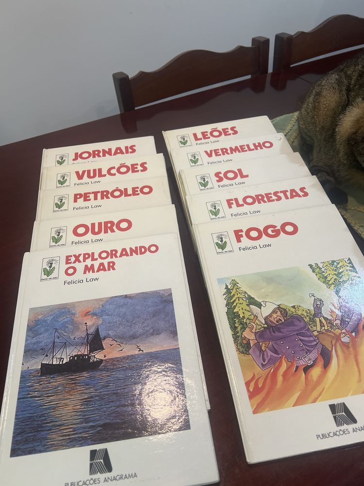 10 livros  coleccao