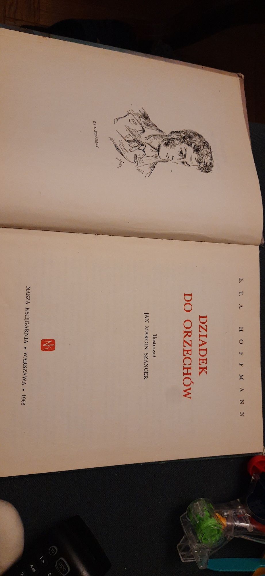 Dziadek do orzechów E.T.A. Hoffmann 1968 r.  il. J. M. Szancer