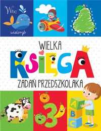 Wielka księga zadań przedszkolaka - Krzysztof Wiśniewski