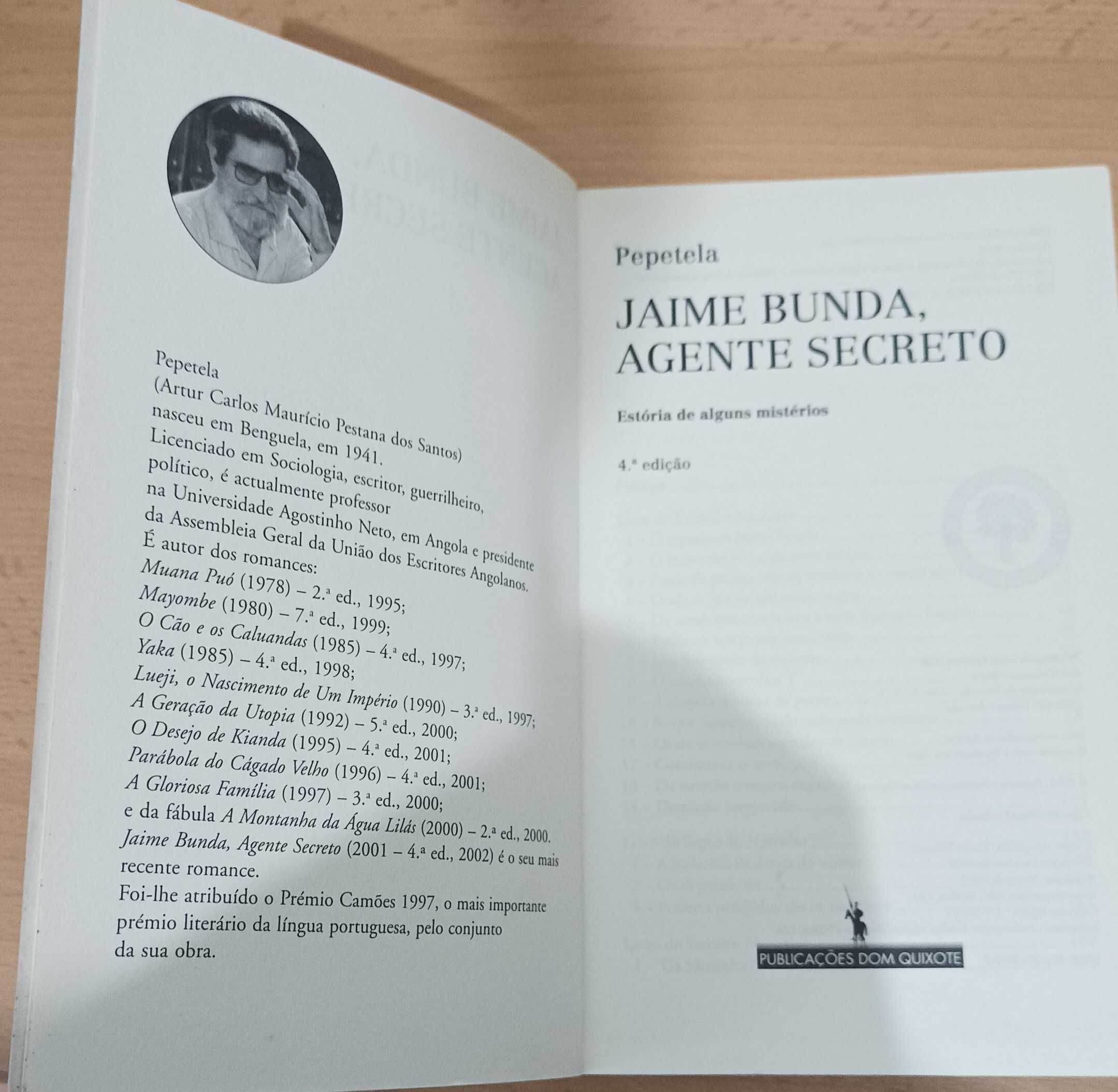 Jaime Bunda - Agente Secreto - Pepetela