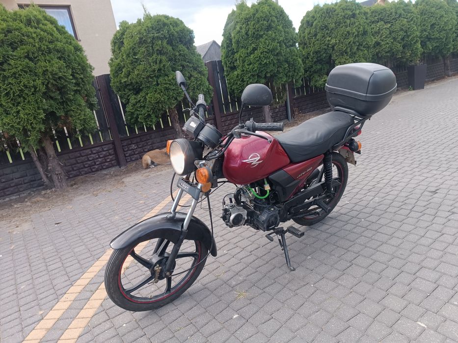 Motorower Zipp 50 zamiana zamienię motocykl quad cross prl auto bus