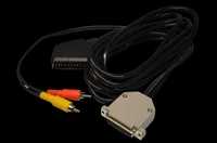 Kabel przewód Amiga - TV euro scart RCA RGB 1,5m