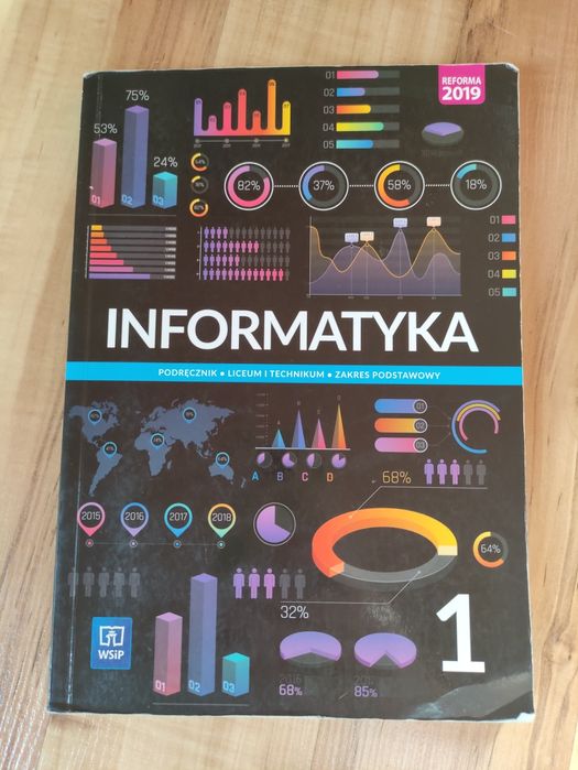 Podręcznik do informatyki dla klasy pierwszej szkoły średniej