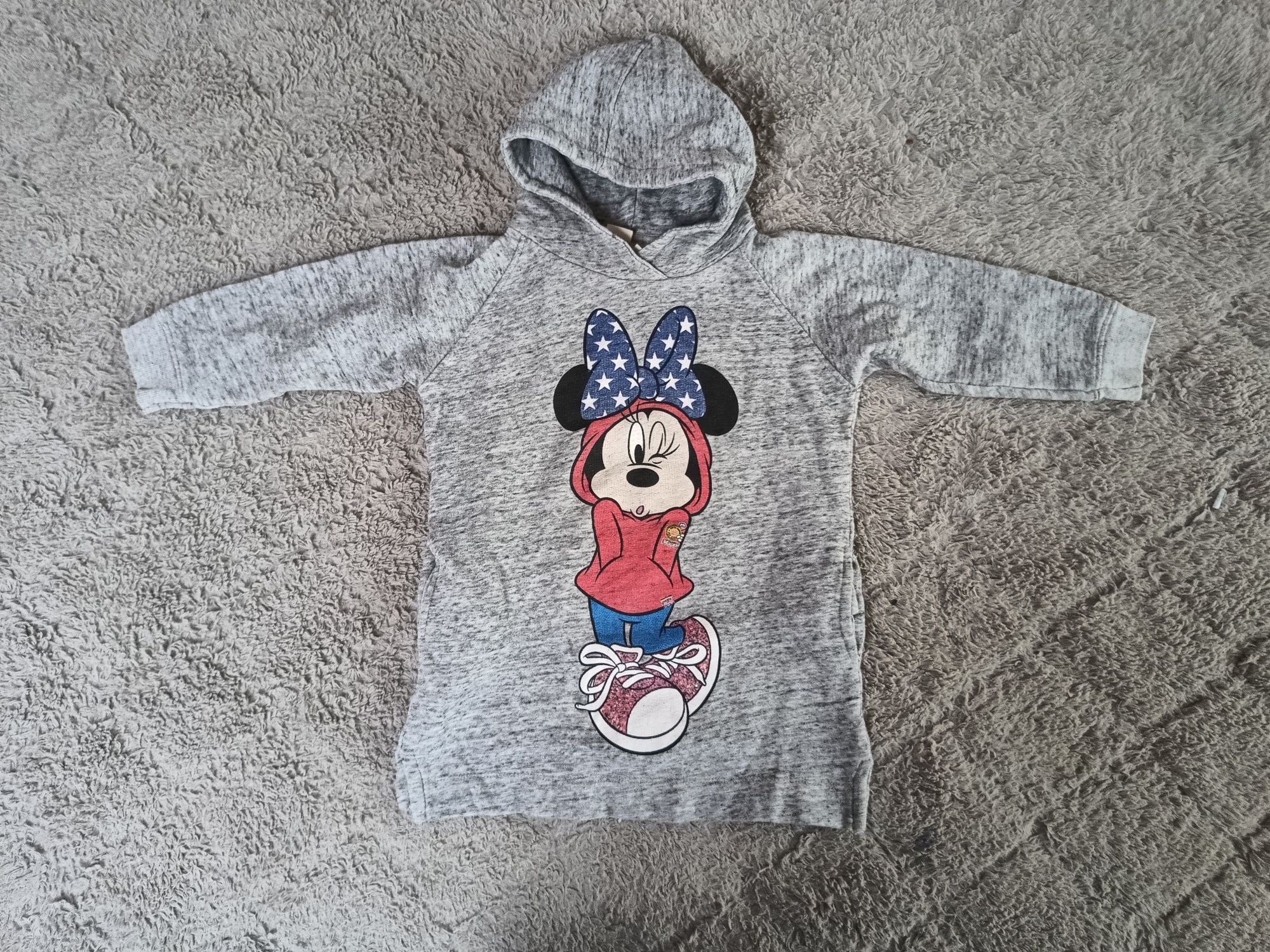 Bluza  sukienka tunika Zara Myszka Mickey 110 cm