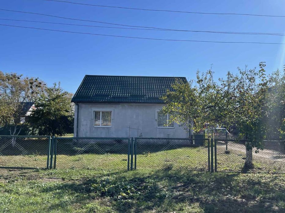 Будинок одноповерховий з сілікатного блоку, утеплений