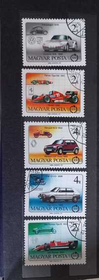 Znaczki pocztowe - Węgry - Samochody