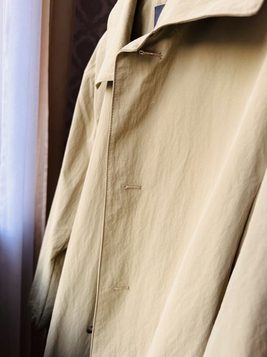 Плащ пальто тренч hm h&m водонепроницаемый H&M Beige coat Size Large