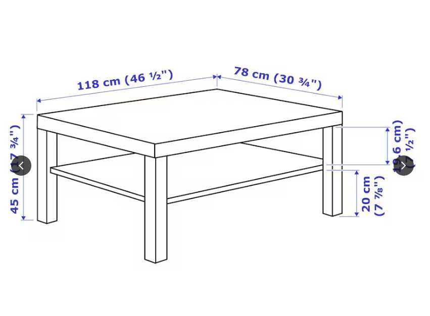 Mesa de centro, branco
