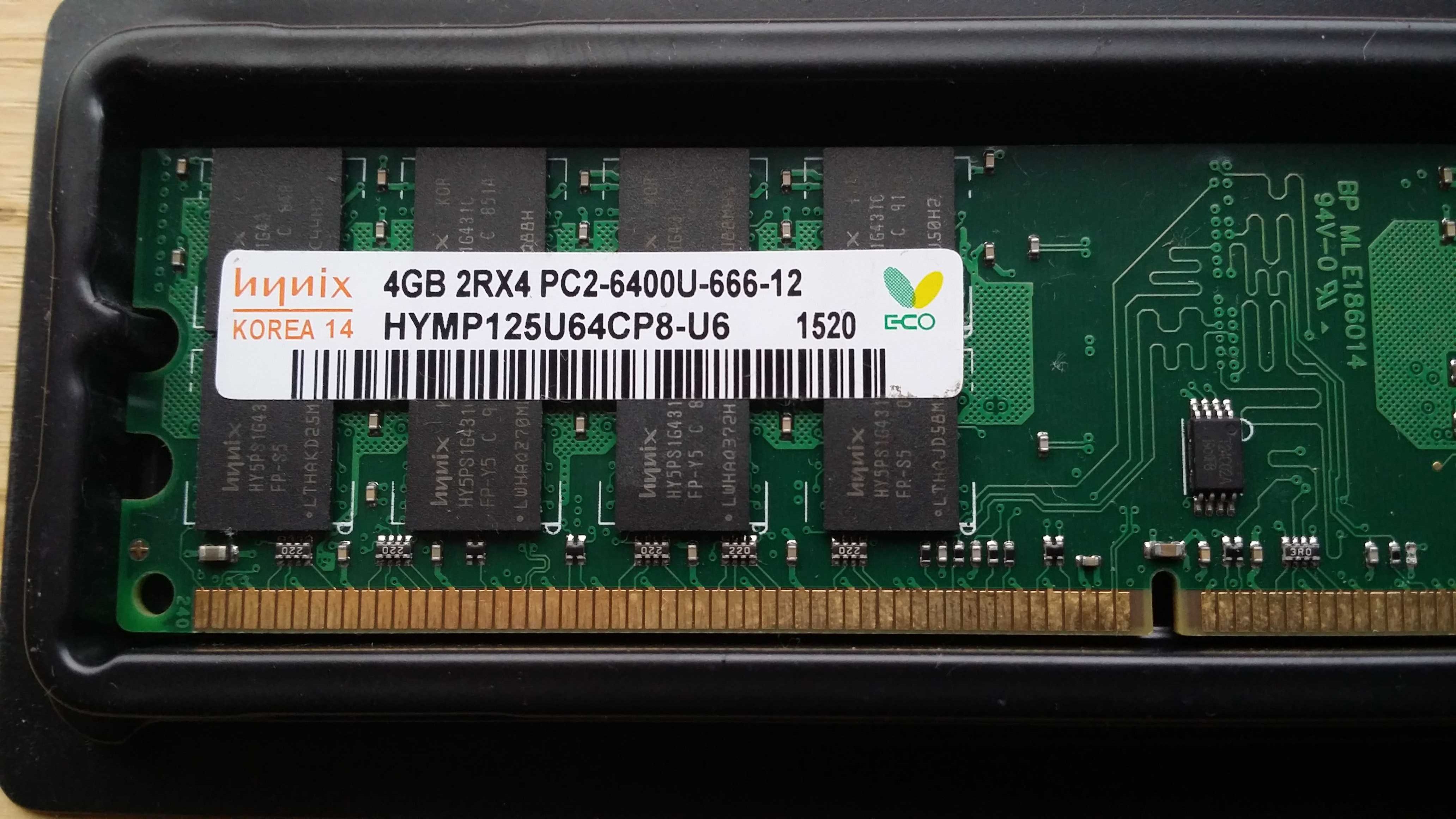 Pamięć HYNIX HYMP125U64CP8-U6 4GB 800 MHz DDR2