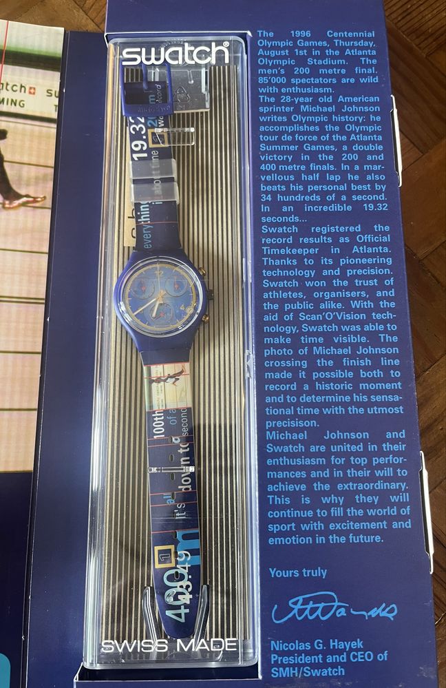 Relógio Swatch Gold Medal
