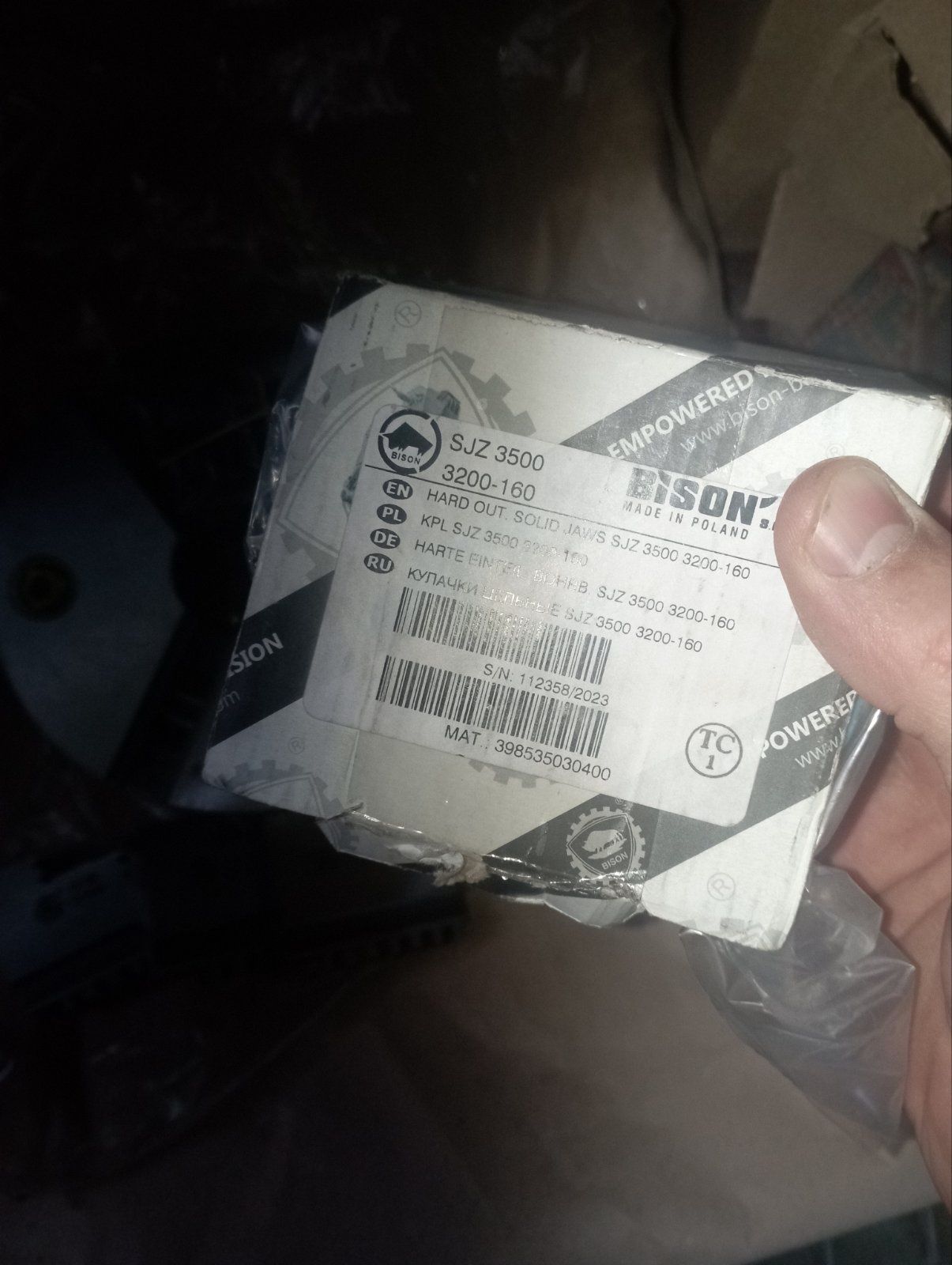 Патрон токарный ф250 и ф160 на планшайбу Польша