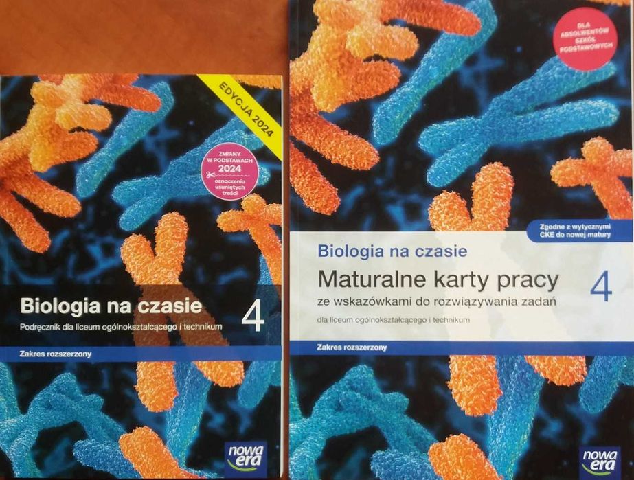 Biologia LO 4 Biologia na czasie podr.+Maturalne karty pr. Edycja 2024