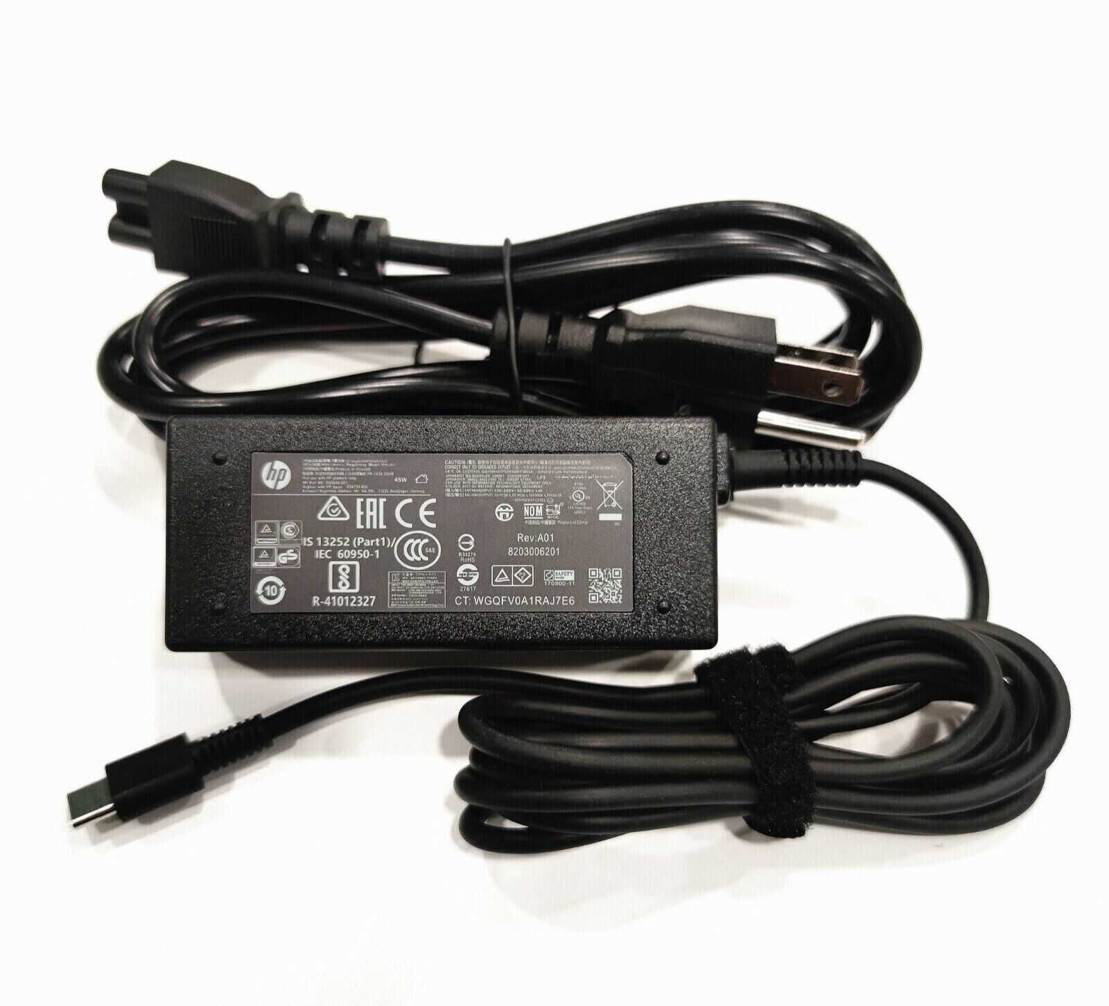 Зарядне HP 4.5 3.0 мм Оригінал 19.5v 2.31a 3.33a TypeC 45w 65w 90w 120
